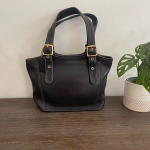 Vtg Coach Legacy Sm Shopper Slim Bucket Vintage 9086 Leather